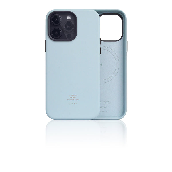 D5 [MagSafe] Calf Skin Leather Case for iPhone 15 Pro Max (Atoll)