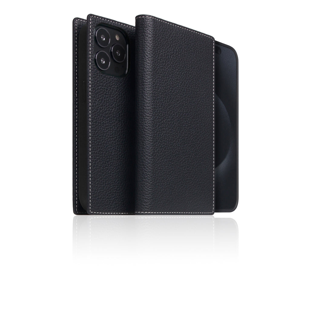Estuche Leather Case Magsfe iPhone 15 Pro Max + Hidrogel