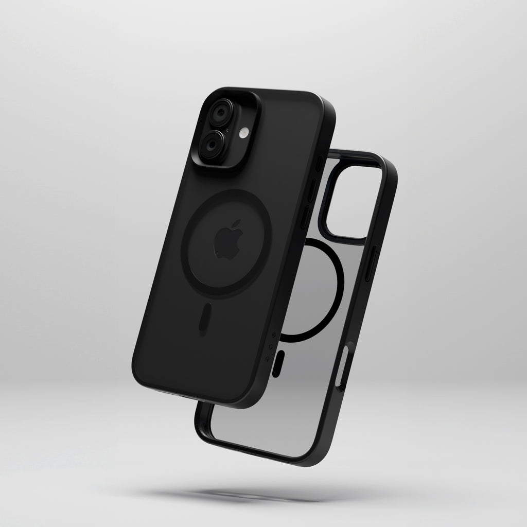SLG [MagSafe] Omiron Case for iPhone 16 (Black Tium)