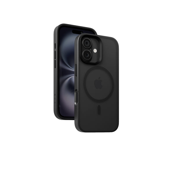 SLG [MagSafe] Omiron Case for iPhone 16 (Black Tium)