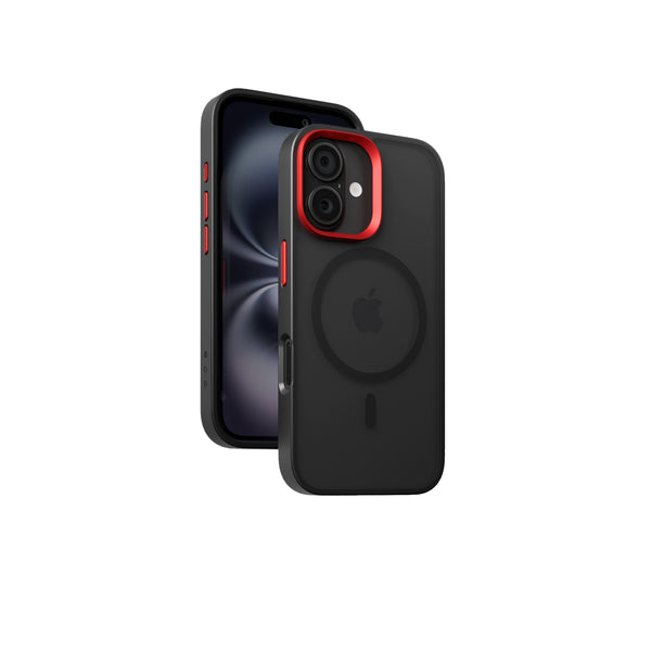 SLG [MagSafe] Veyron Case for iPhone 16 (Red Tium)