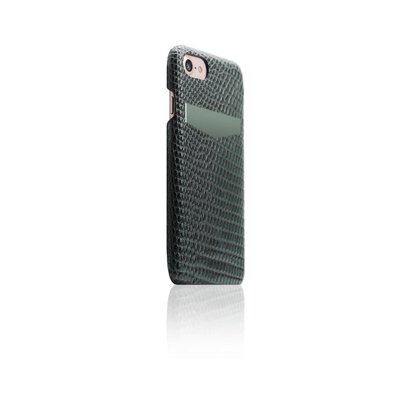 D3 Italian Lizard Leather Back Case for iPhone 8 / 7 / SE 2020 (Green)