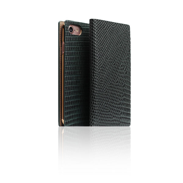 D3 Italian Lizard Leather Case for iPhone 8 / 7 / SE 2020 (Green)