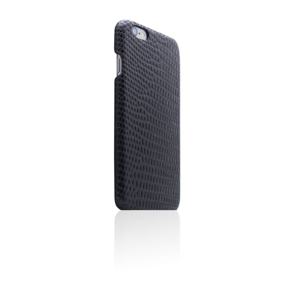 D3 Italian Lizard Leather Back Case for iPhone 6 / 6s Black