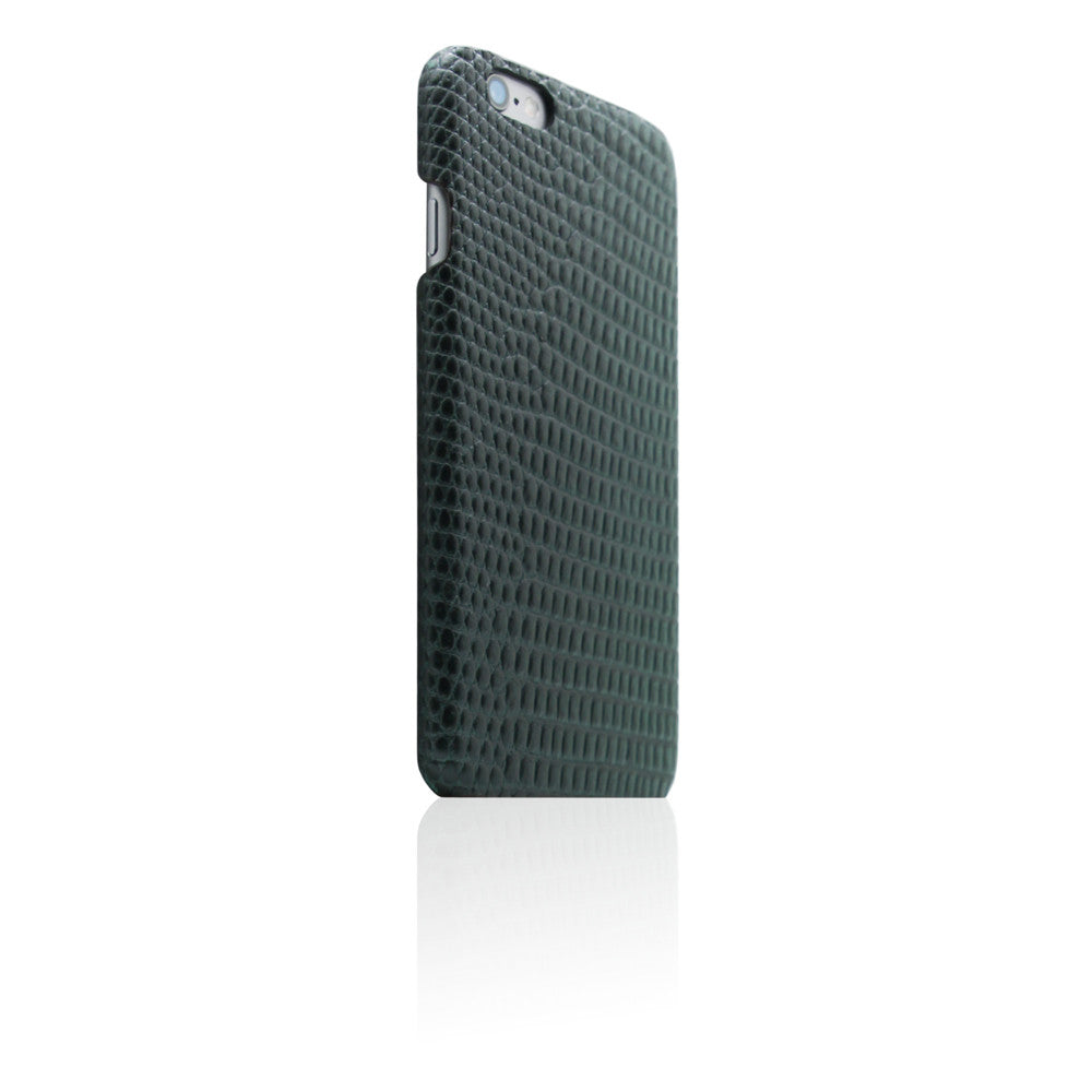 D3 Italian Lizard Leather Back Case for iPhone 6 / 6s Plus Green