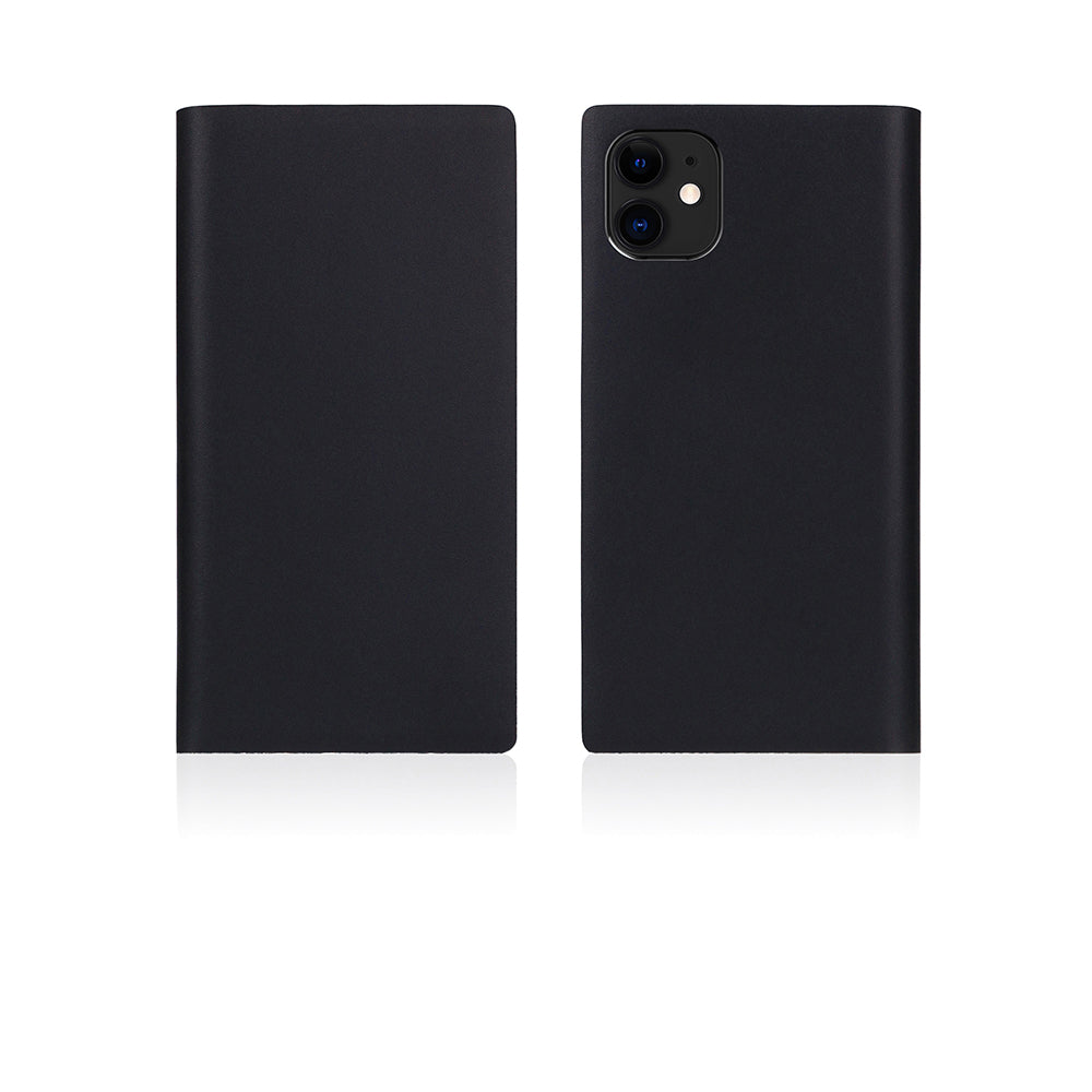 D5 Calf Skin Leather Case for iPhone 11 Black