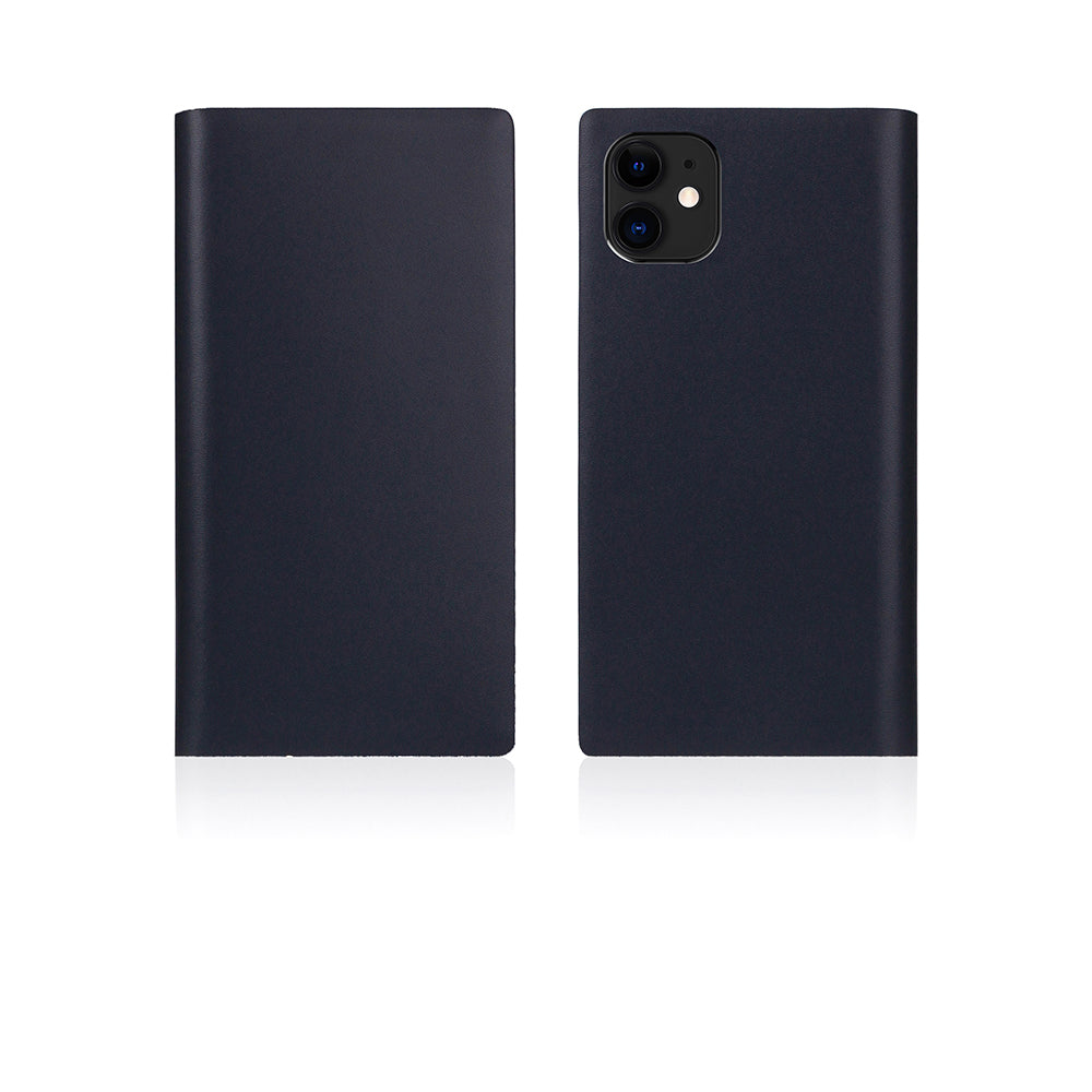 D5 Calf Skin Leather Case for iPhone 11 Navy