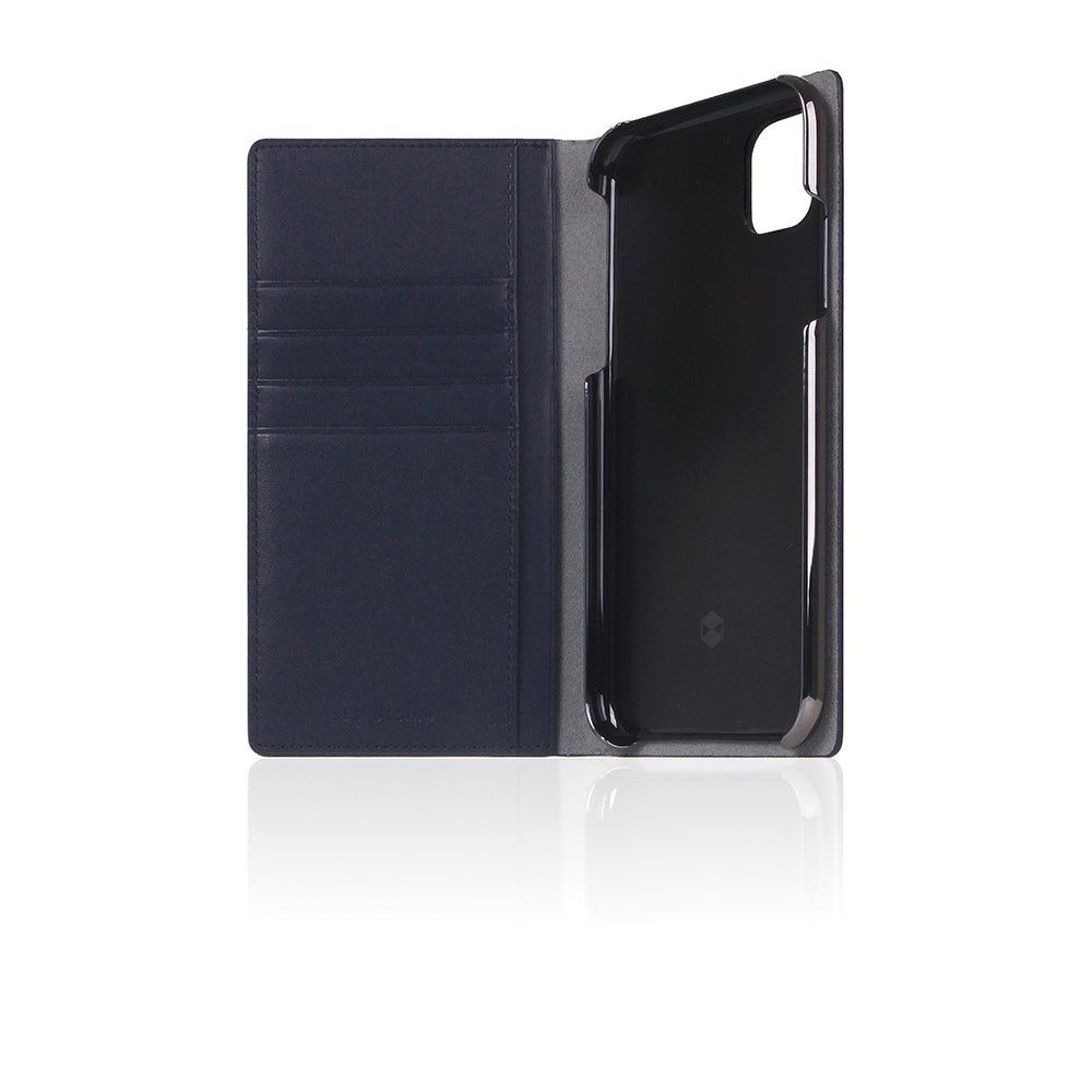 D5 Calf Skin Leather Case for iPhone 11 Navy