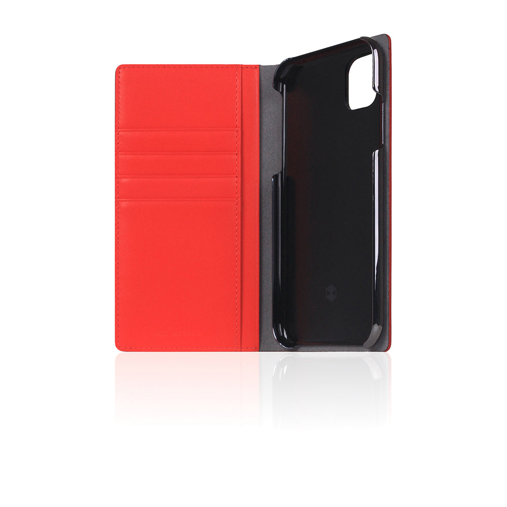 D5 Calf Skin Leather Case for iPhone 11 Red