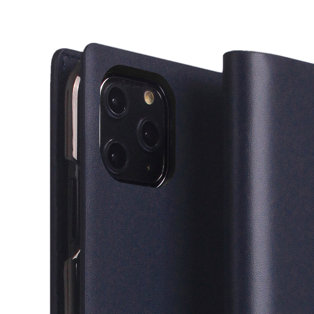 D5 Calf Skin Leather Case for iPhone 11 Pro Max Navy