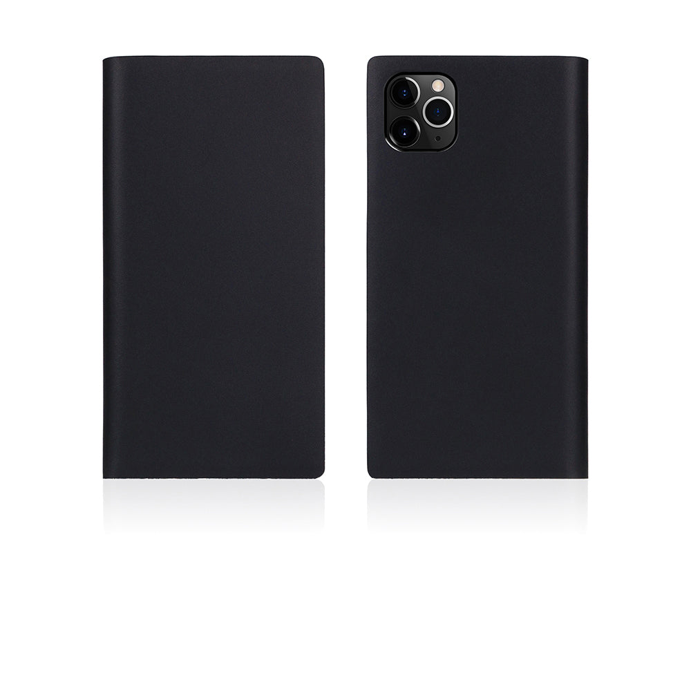 D5 Calf Skin Leather Case for iPhone 11 Pro Max Black