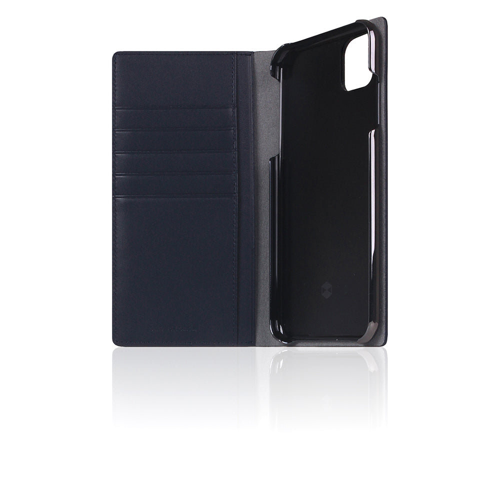 D5 Calf Skin Leather Case for iPhone 11 Pro Max Navy