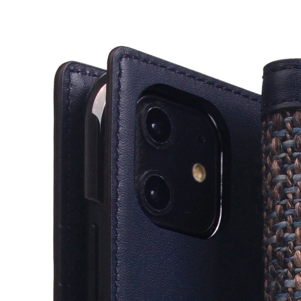 D5 Edition Calf Skin Leather Case for iPhone 11 (Navy)
