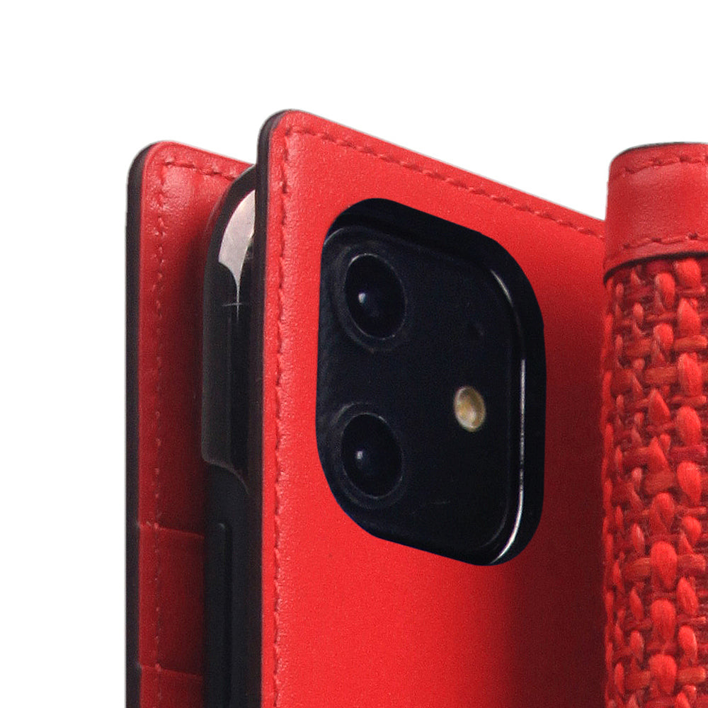 D5 Edition Calf Skin Leather Case for iPhone 11 (Red)