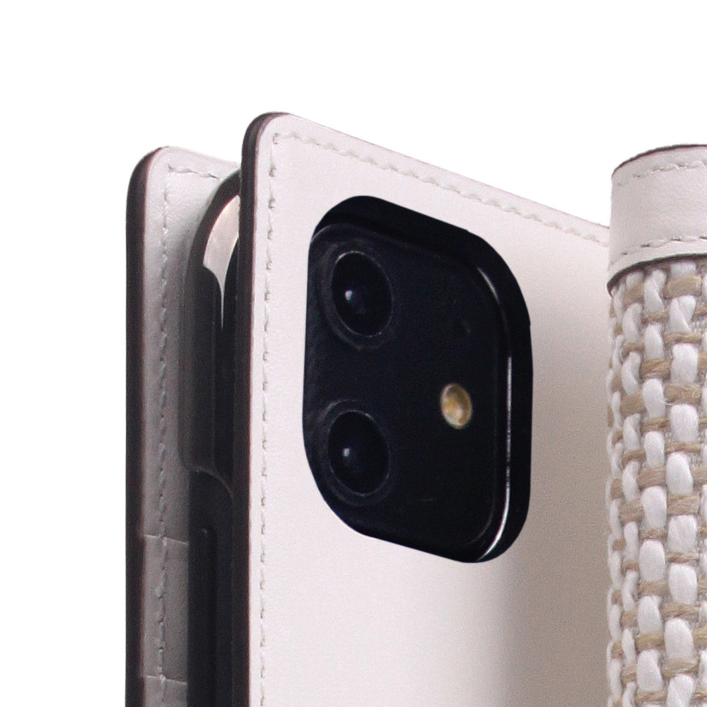 D5 Edition Calf Skin Leather Case for iPhone 11 (White)