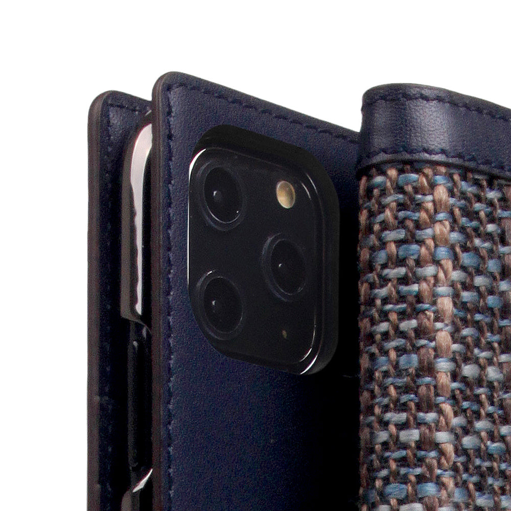 D5 Edition Calf Skin Leather Case for iPhone 11 Pro (Navy)