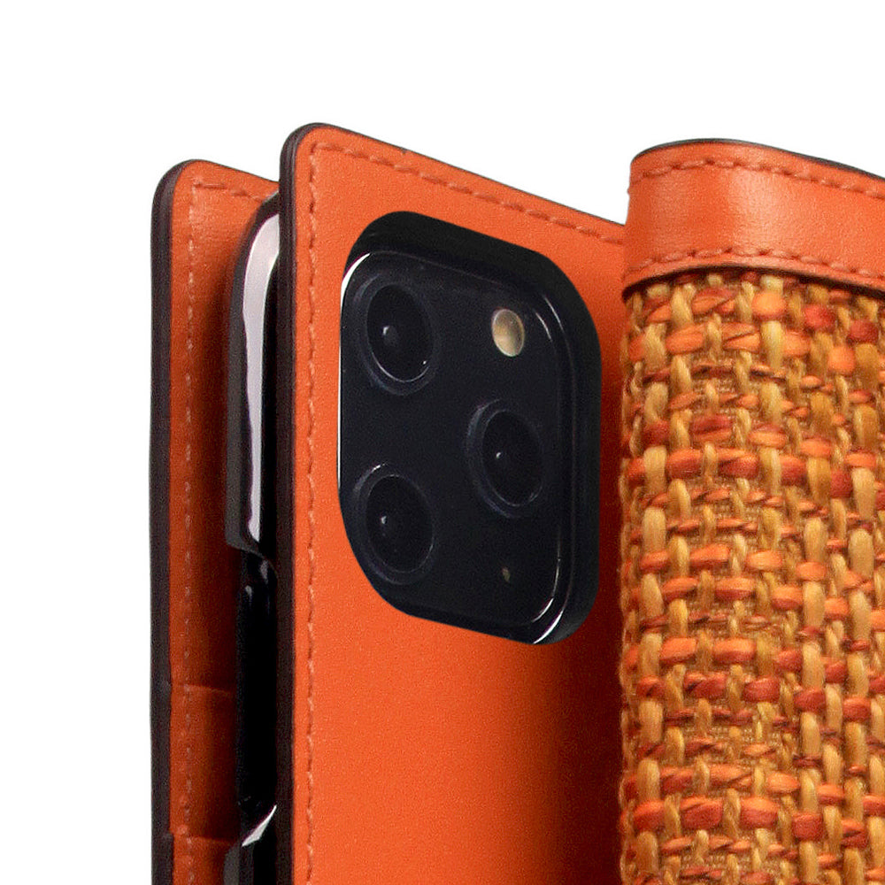 D5 Edition Calf Skin Leather Case for iPhone 11 Pro (Orange)