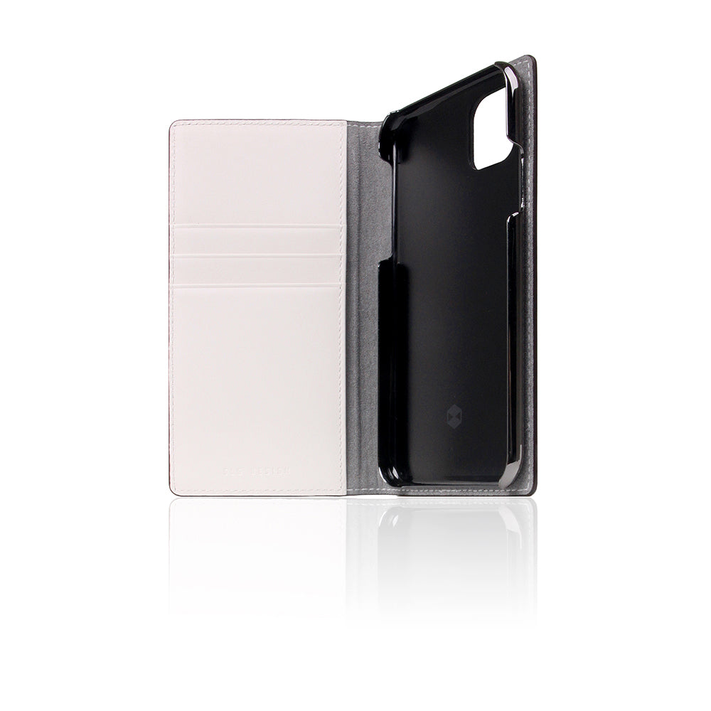 D5 Edition Calf Skin Leather Case for iPhone 11 Pro (White)