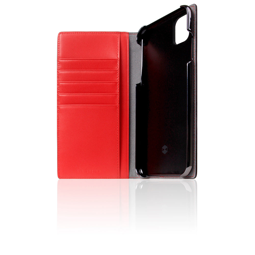 D5 Edition Calf Skin Leather Case for iPhone 11 Pro Max (Red)