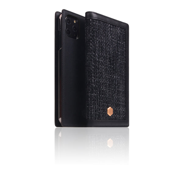 D5 Edition Calf Skin Leather Case for iPhone 11 Pro Max (Black)