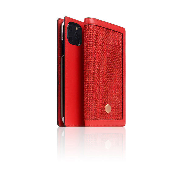D5 Edition Calf Skin Leather Case for iPhone 11 Pro (Red)