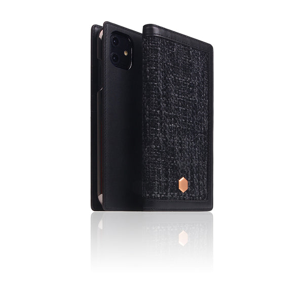 D5 Edition Calf Skin Leather Case for iPhone 11 (Black)