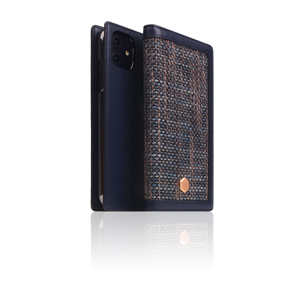 D5 Edition Calf Skin Leather Case for iPhone 11 (Navy)