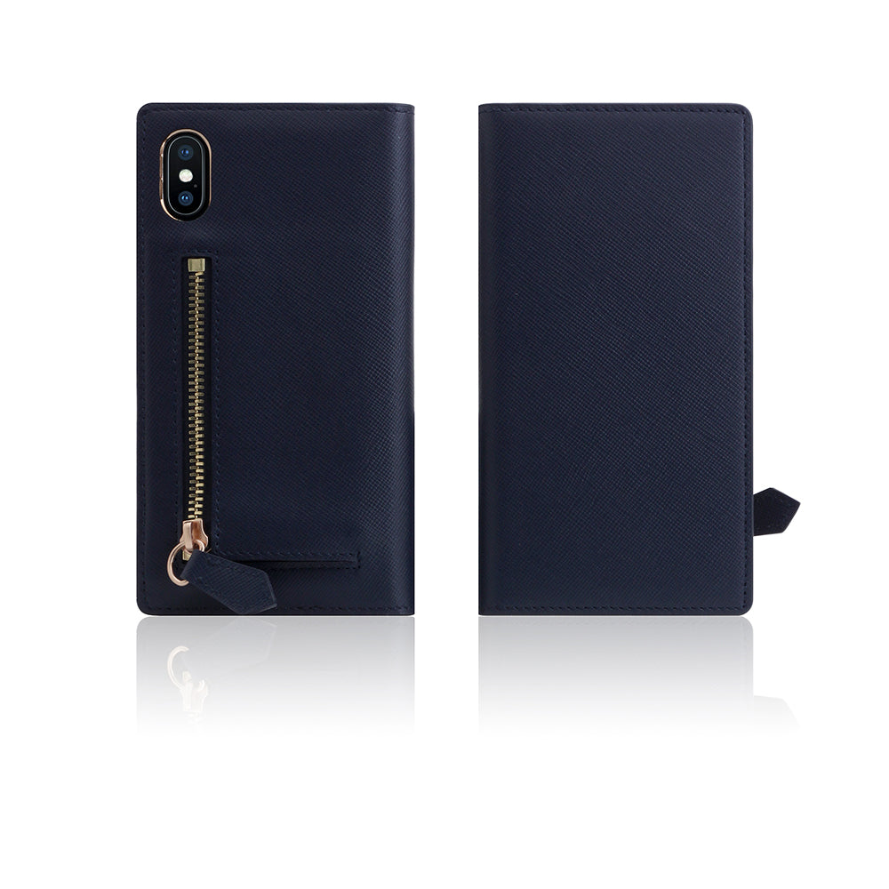 D5 CSL Zipper Case for iPhone X / XS Navy