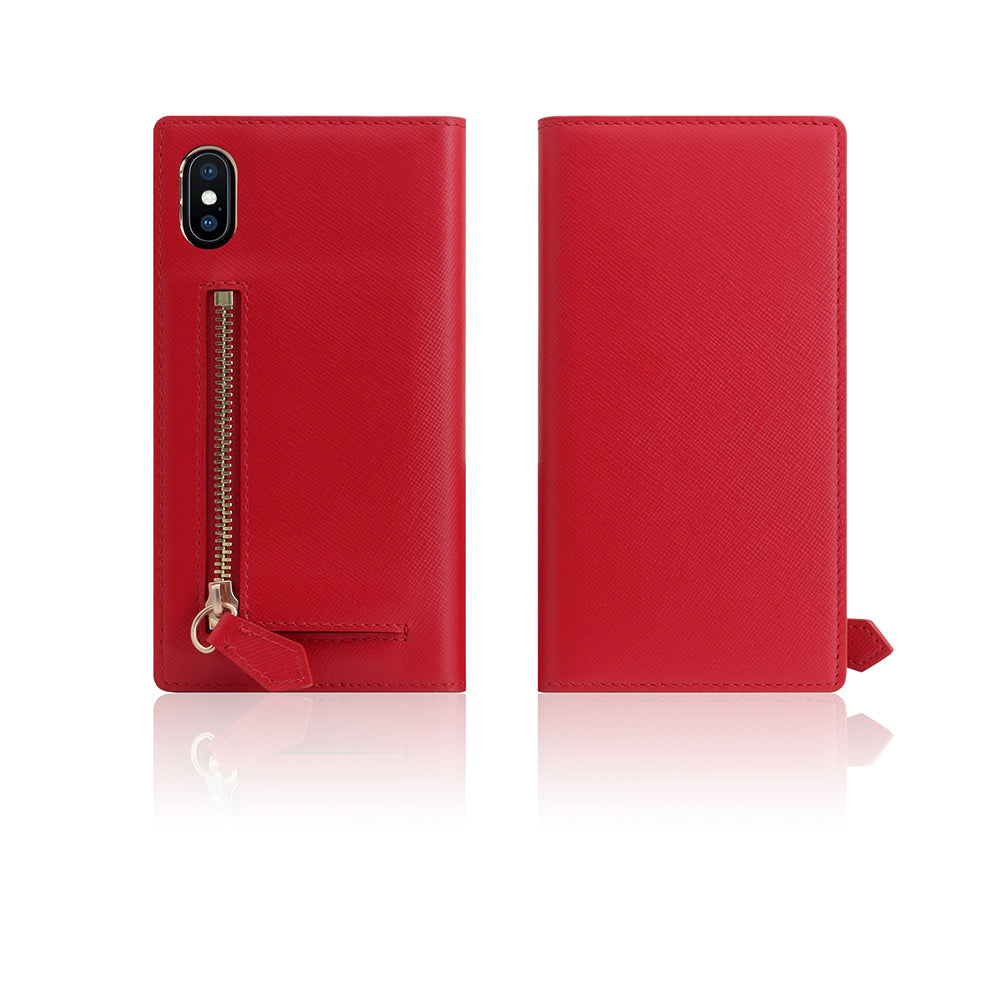 D5 CSL Zipper Case for iPhone X / XS Red