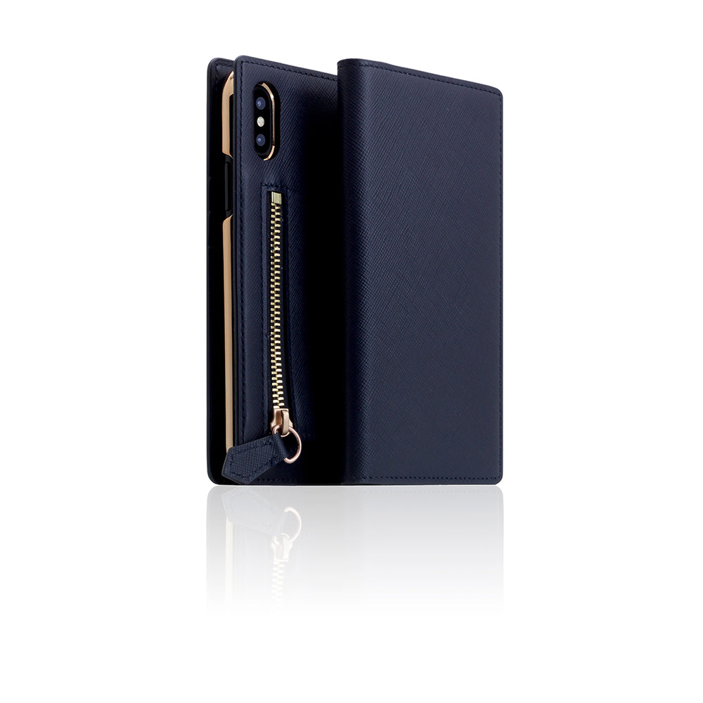 D5 CSL Zipper Case for iPhone X / XS Navy