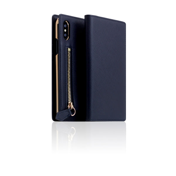D5 CSL Zipper Case for iPhone X / XS Navy