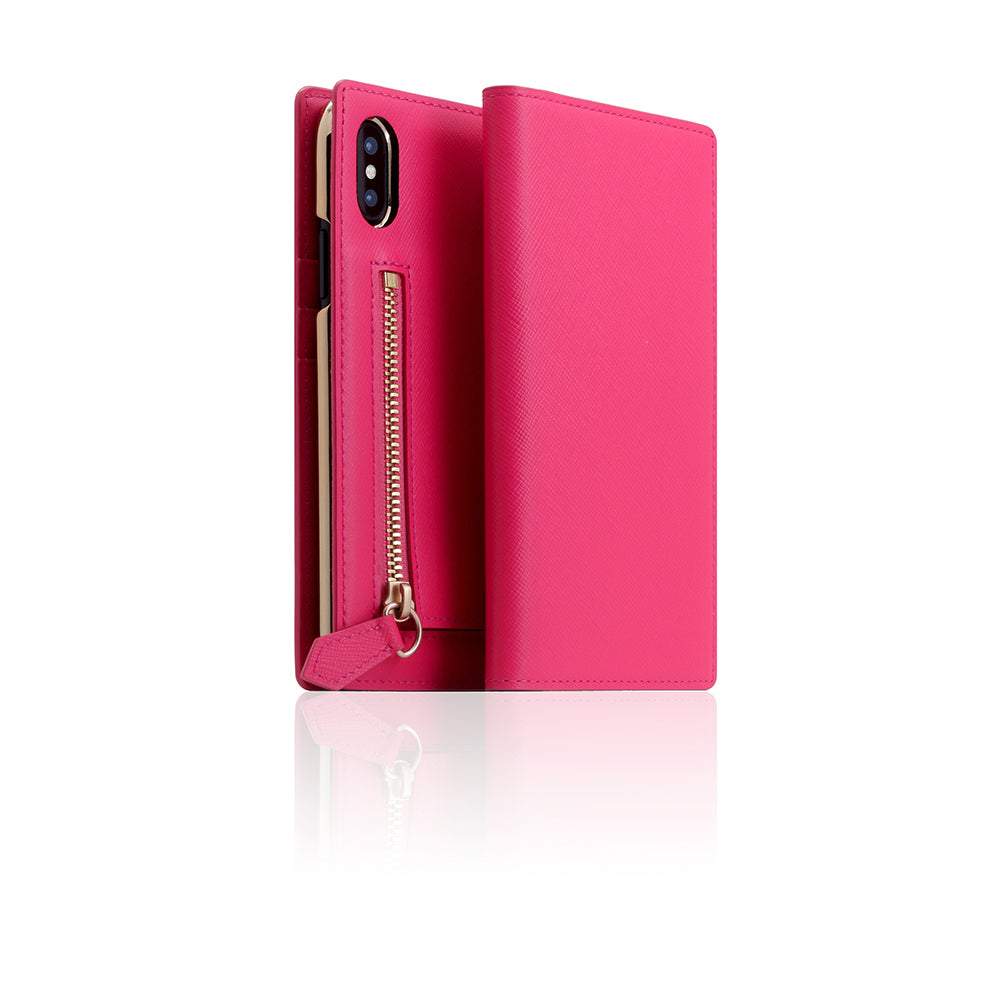 D5 CSL Zipper Case for iPhone X / XS Pink