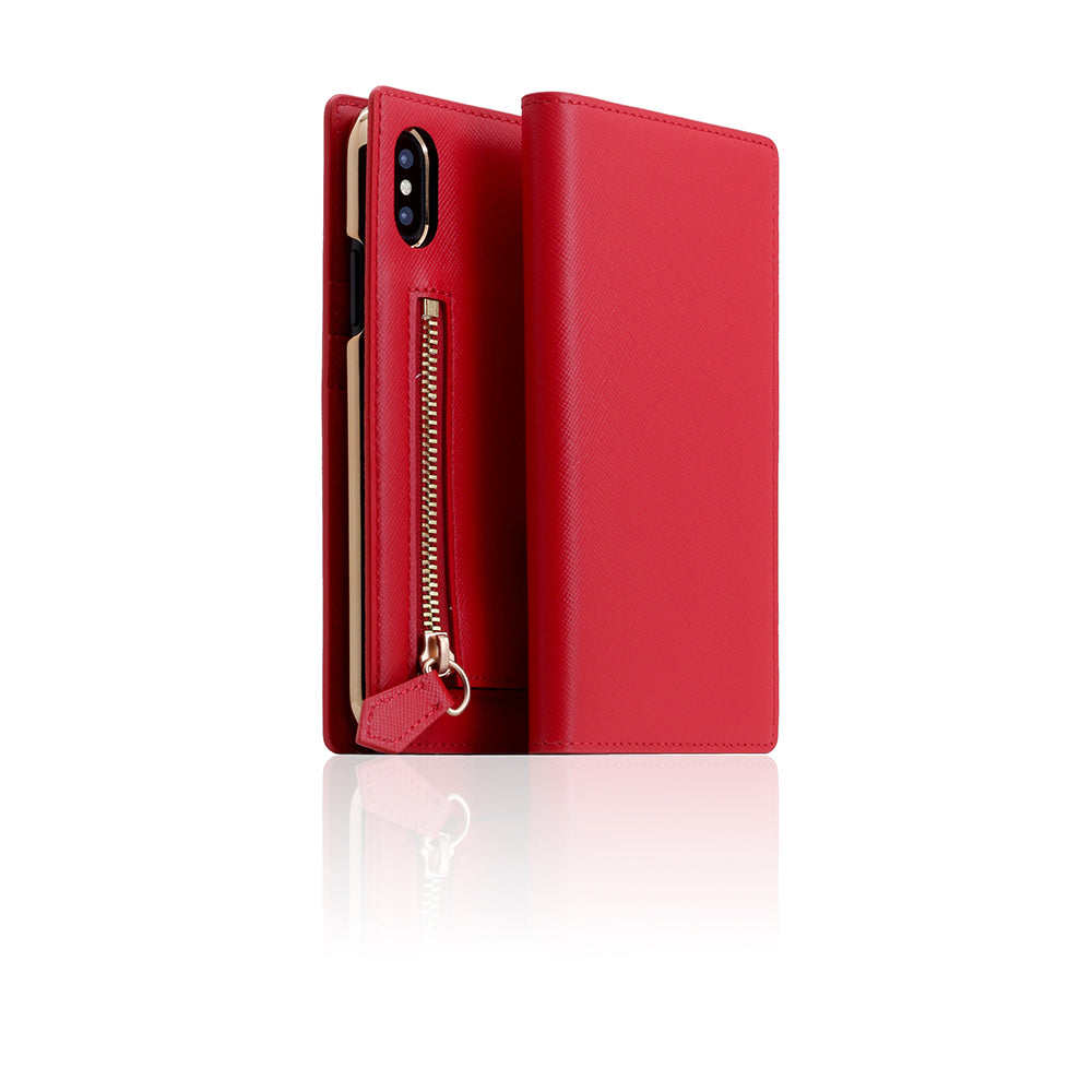 D5 CSL Zipper Case for iPhone X / XS Red