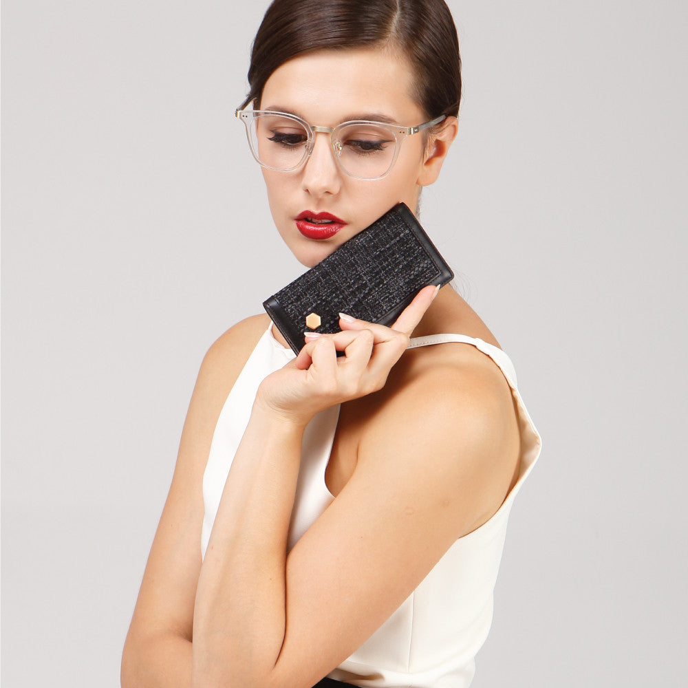 D5 Edition Calf Skin Leather Case for iPhone 8 Plus / 7 Plus (Black)