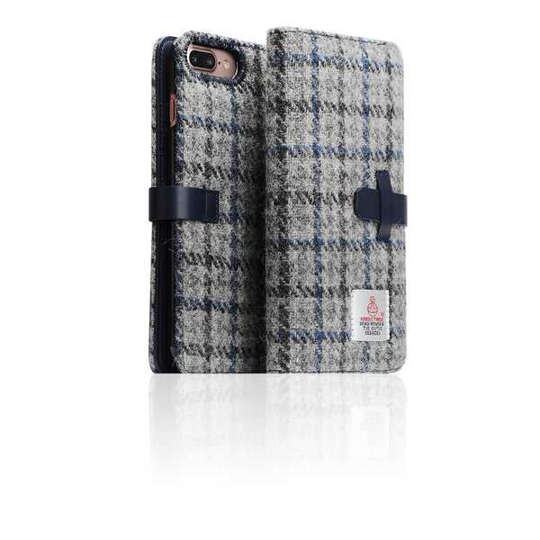 D5 Special Edition X Harris Tweed Case for iPhone 8 Plus / 7 Plus G/Blue