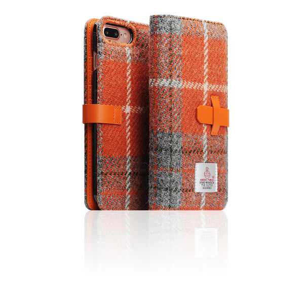 D5 Special Edition X Harris Tweed Case for iPhone 8 Plus / 7 Plus G/Orange