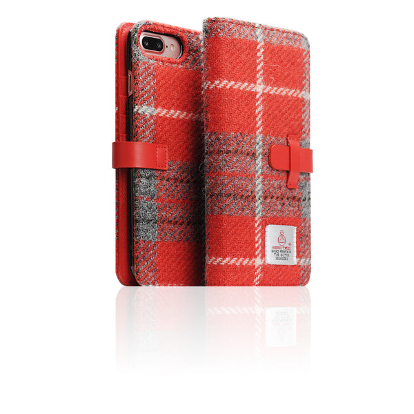 D5 Special Edition X Harris Tweed Case for iPhone 8 Plus / 7 Plus G/Red