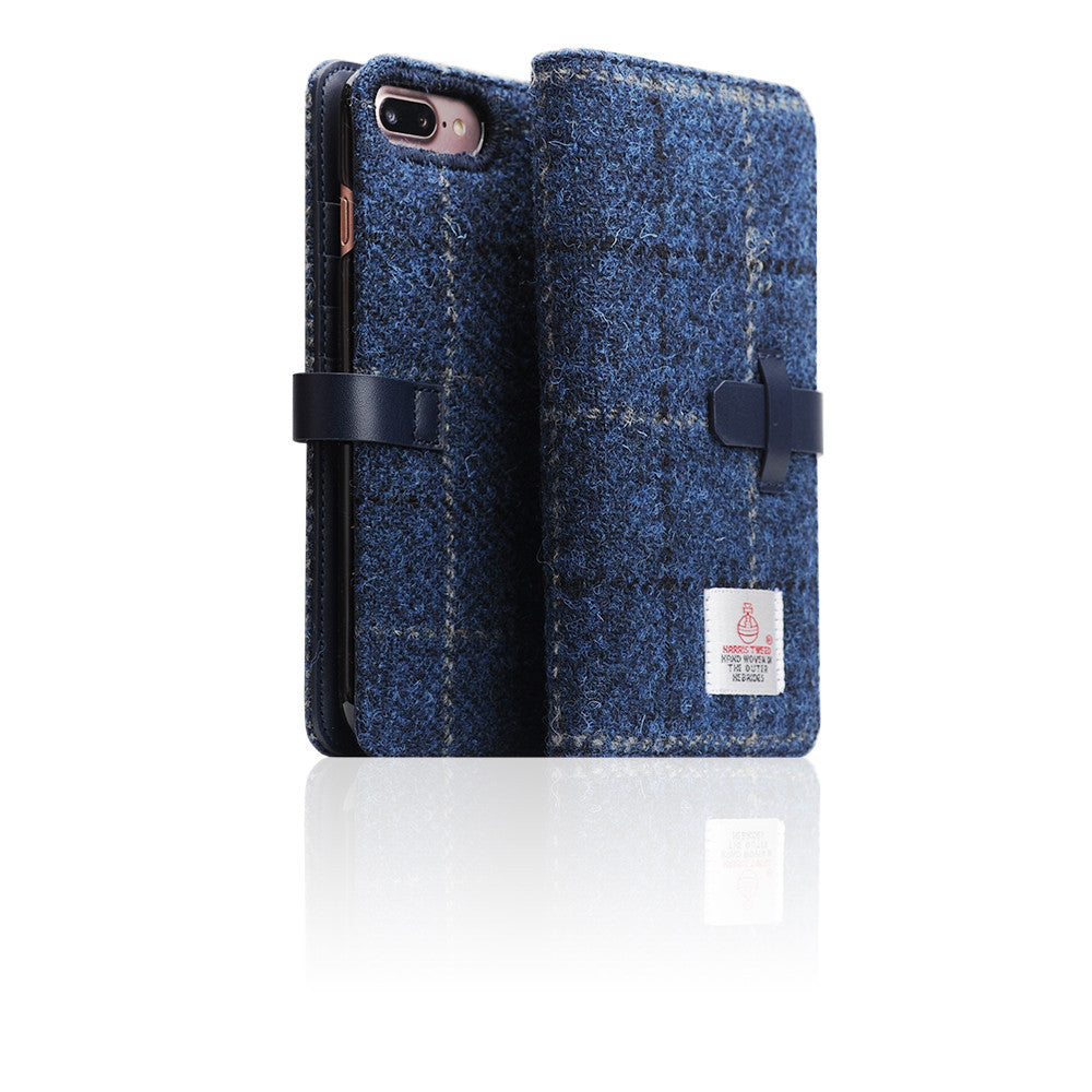 D5 Special Edition X Harris Tweed Case for iPhone 8 Plus / 7 Plus Navy