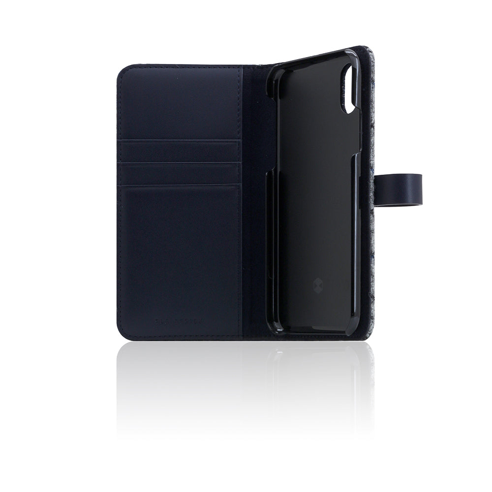 D5 Special Edition X Harris Tweed Case for iPhone X / XS G.Blue