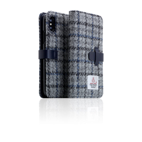 D5 Special Edition X Harris Tweed Case for iPhone X / XS G.Blue