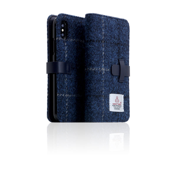 D5 Special Edition X Harris Tweed Case for iPhone X / XS Navy