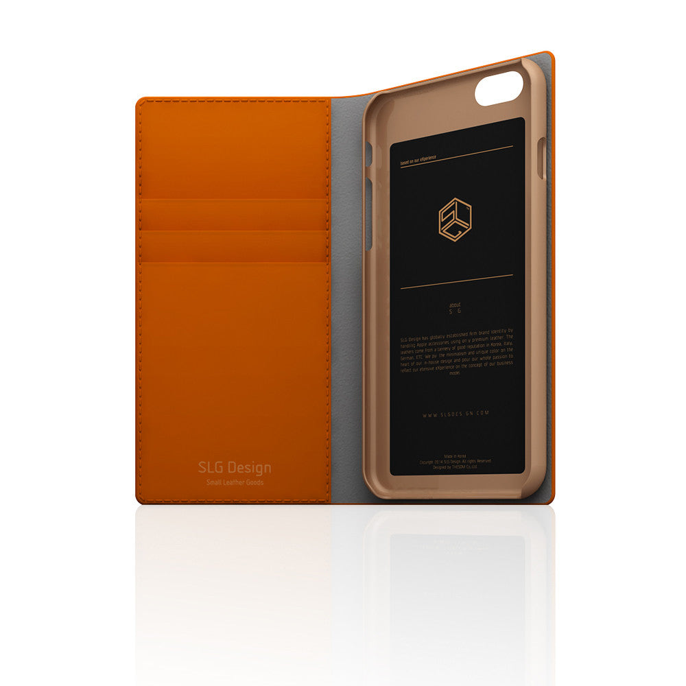 D5 CSL Saffiano Case for iPhone 6/6s Orange