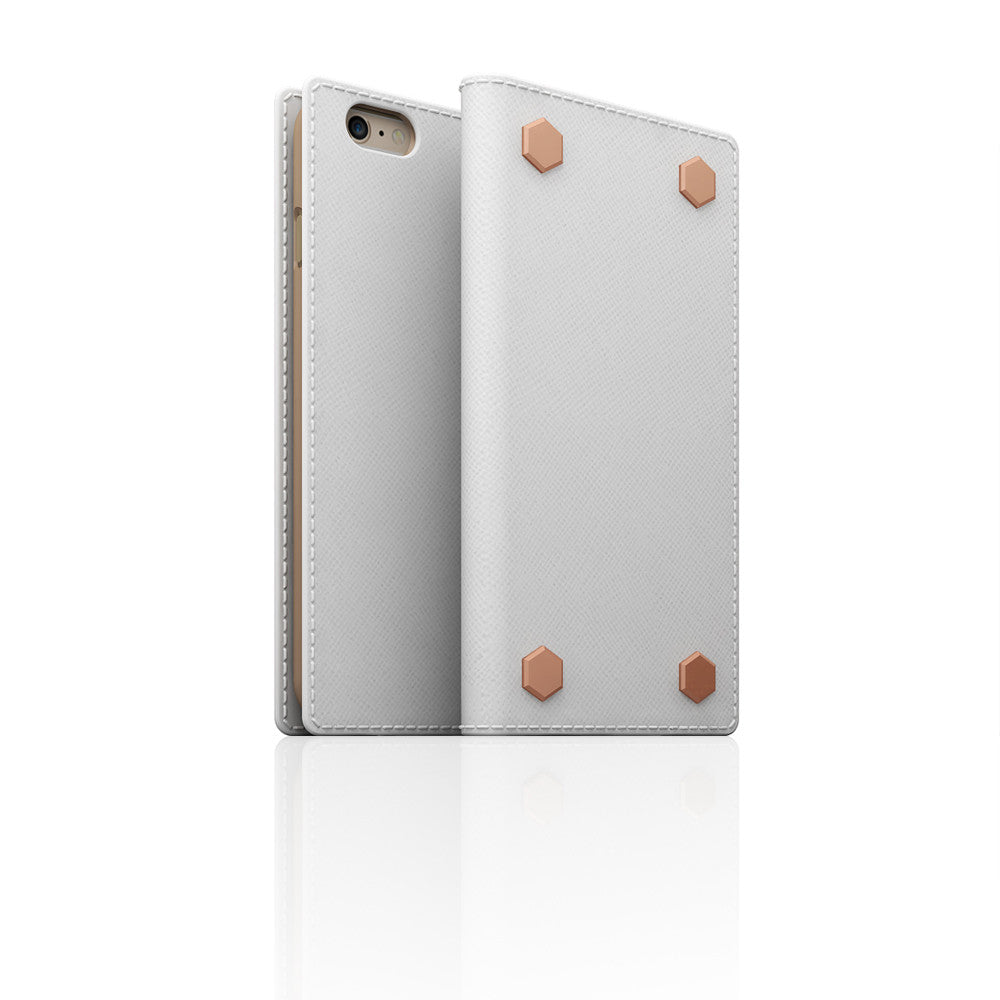 D5 CSL Saffiano Case for iPhone 6/6s White