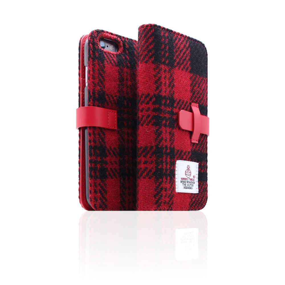 D5 Special Edition X Harris Tweed Case for iPhone 6/6s Plus B/Red