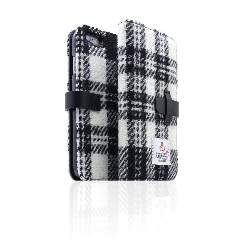 D5 Special Edition X Harris Tweed Case for iPhone 6/6s B/White