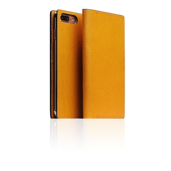 D6 Italian Minerva Box Leather Case for iPhone 8 Plus / 7 Plus Tan