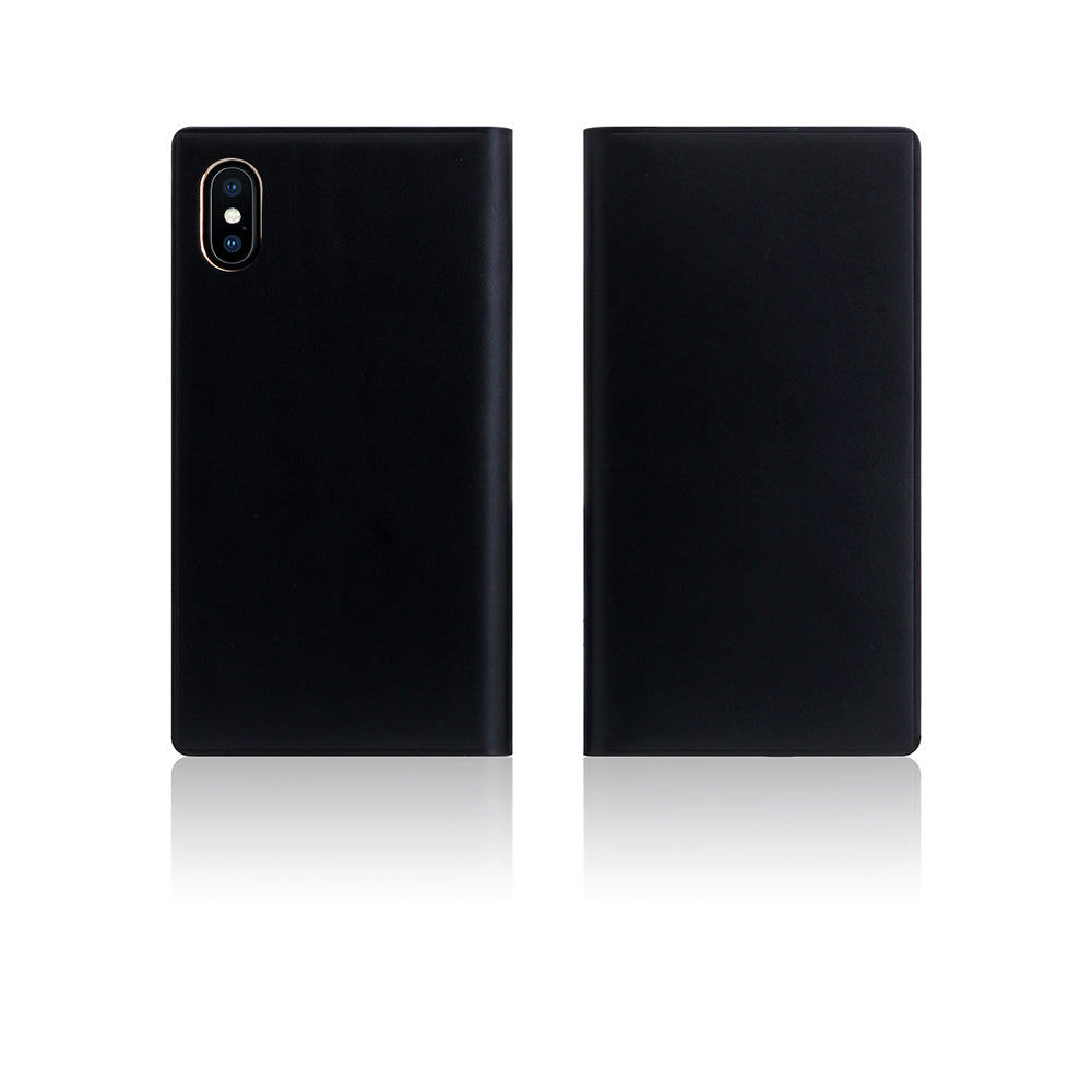 D7 Italian Buttero Leather Case for iPhone X / XS Black