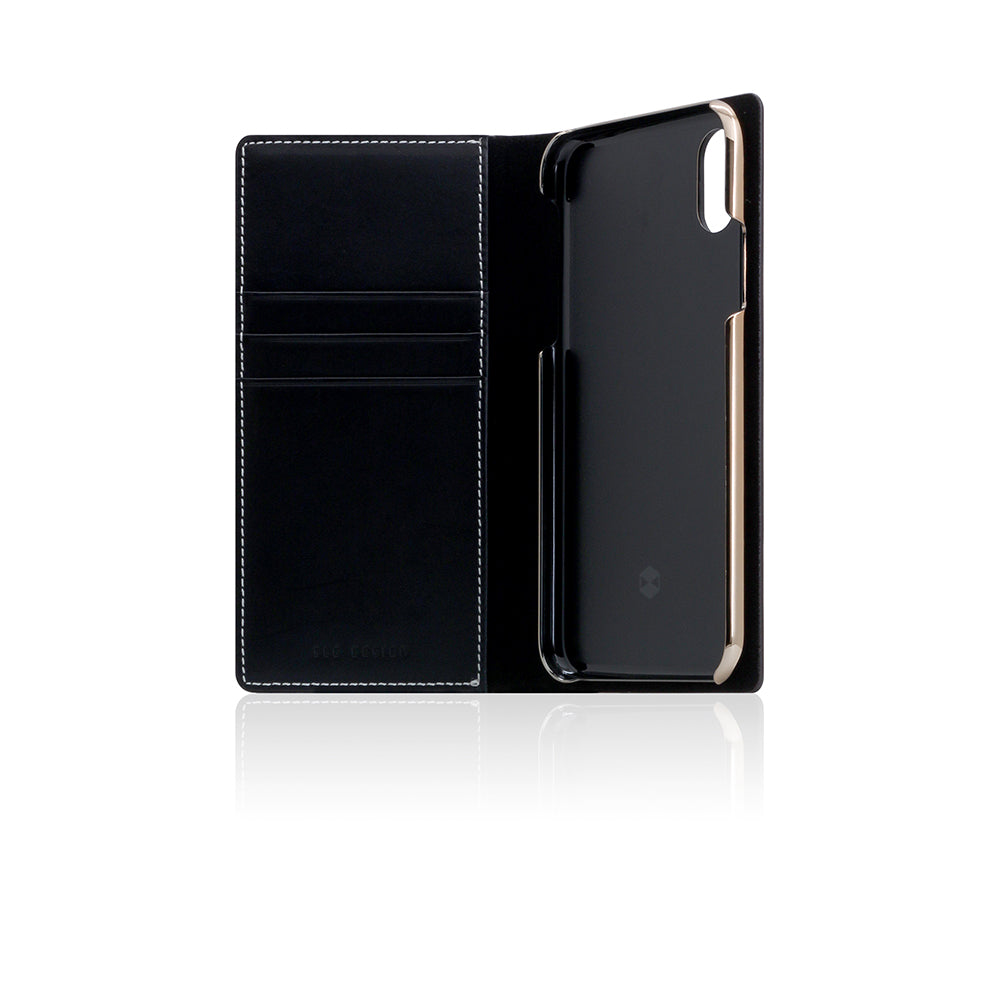 D7 Italian Buttero Leather Case for iPhone X / XS Black