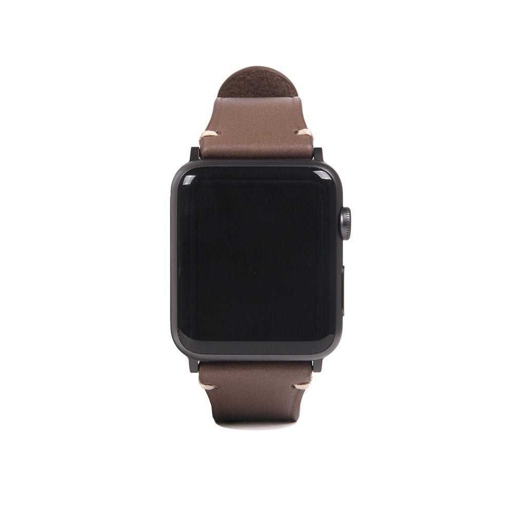 D7 Italian Buttero Leather Strap for Apple Watch SE / Series 1-9 38/40/41mm (Beige)