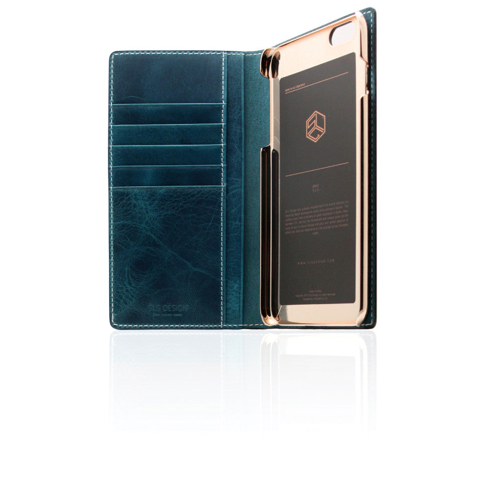 D7 Italian Wax Leather Case for iPhone 6/6s Plus Brown